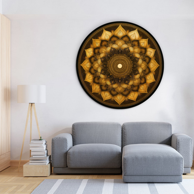 Mandala on the wall - Regeneration