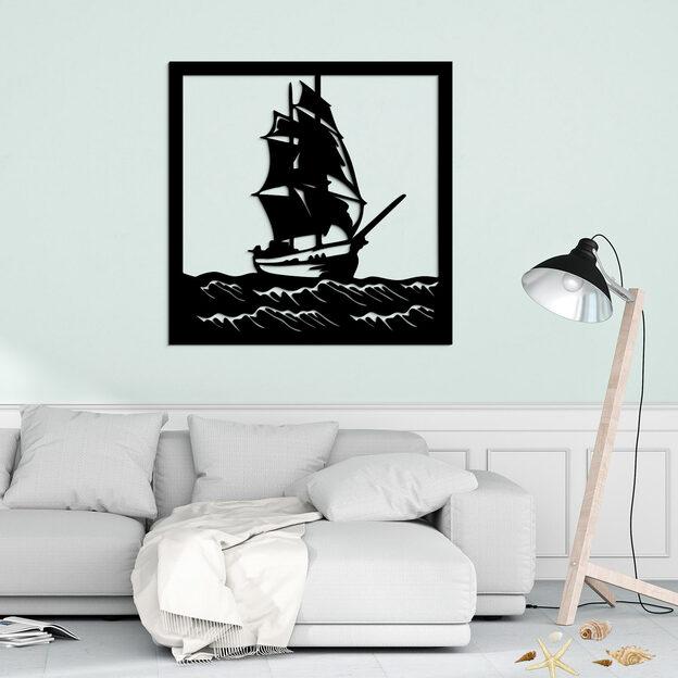 Wooden Wall Art - Sailboat