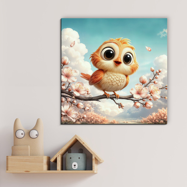 Obraz do dievčenskej izby - Vtáčatko