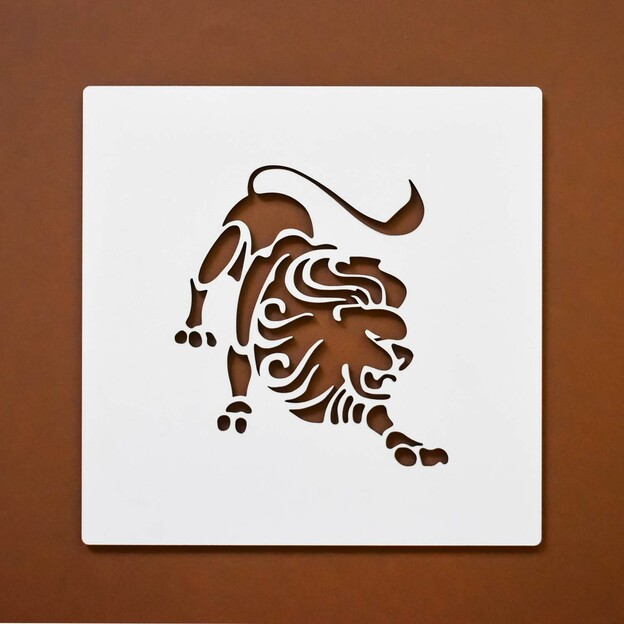 Wall Art above the Bed - Leo Zodiac Sign
