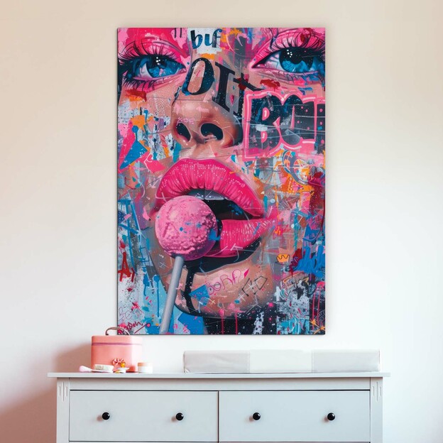 Street Art Wall Art - Lollipop