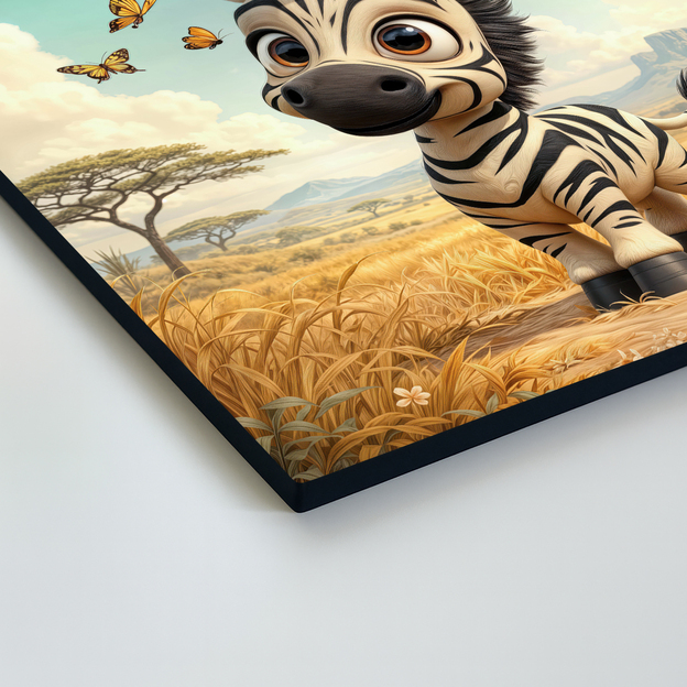 Detský obraz so zvieratkom - Zebra