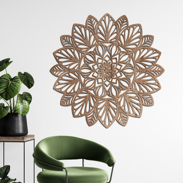 Wooden Mandala - Serenity