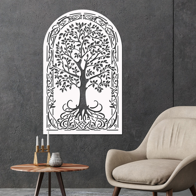Cut-Out Tree of Life Wall Art - Guardian
