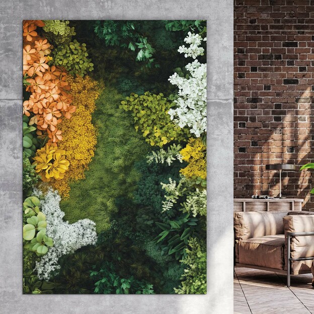 Moss Printed Wall Art - Paradise