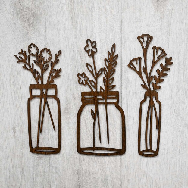 3d Nálepka na stenu kvety