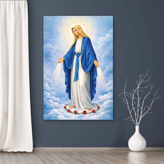 Kresťanský obraz - Svätá Panna Mária