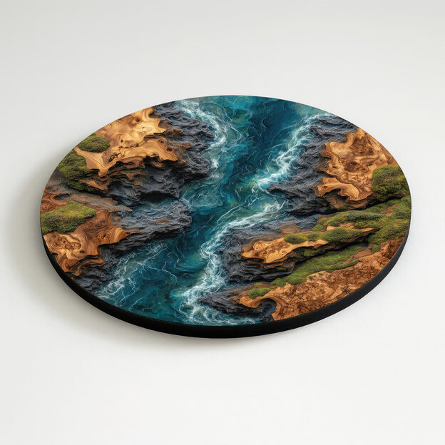 Luxusný obraz - Imitácia epoxidu - Element vody