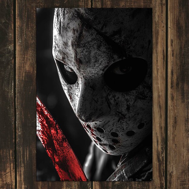 Movie Wall Art - Hockey Mask