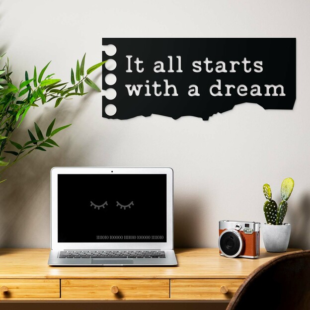 Kids Room Decor - Motivational Quote 