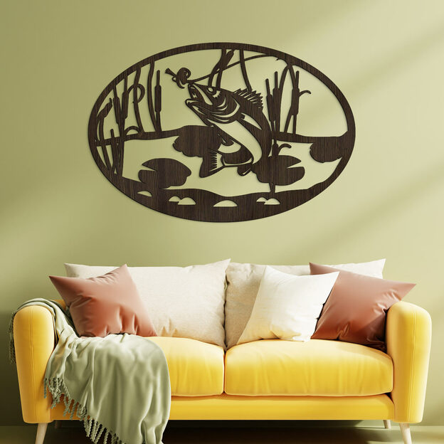 Fishing Gift - Picture of Fish on the Hook