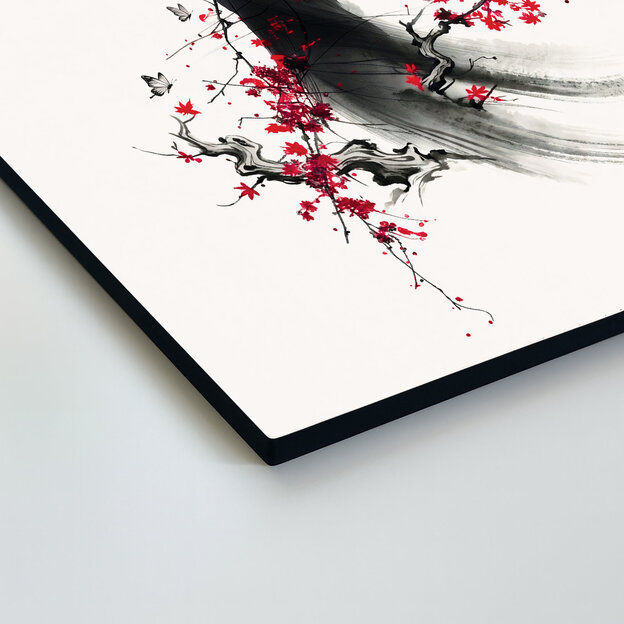 Obraz do spálne feng shui - Japonská žena