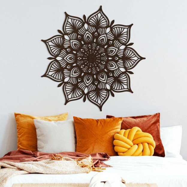 Extravagant Mandala on the Wall - 3D Picture