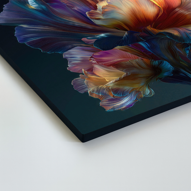 Abstract painting - Artistic flower