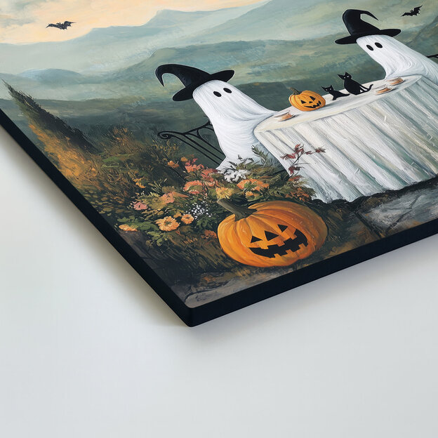 Halloween falikép - Szellemek