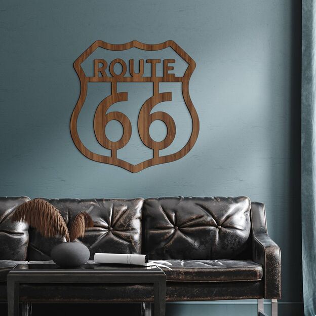 Retro Wall Art - Route 66