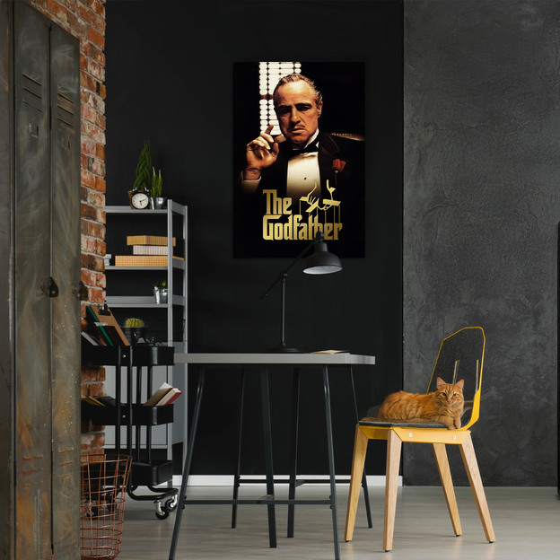 Farebný obraz z dreva - The Godfather