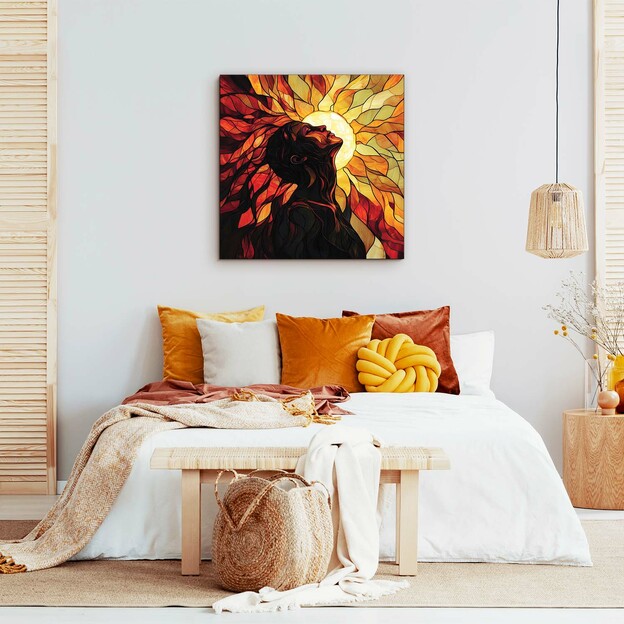 Modern Art Wall Art - The Power of the Sun
