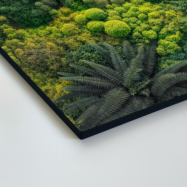 Decorative moss picture - Breath