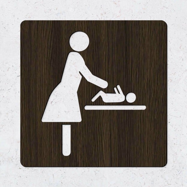 Wooden Door Sign - Changing Table
