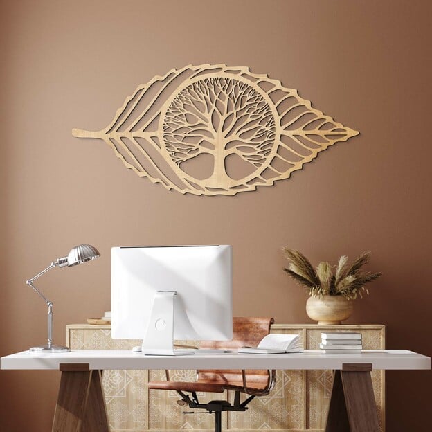 Wooden Decoration - Symbol of Life