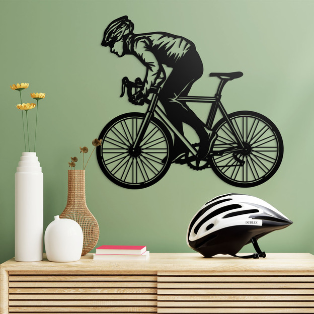 Gift for a Cyclist - Wooden Wall Art