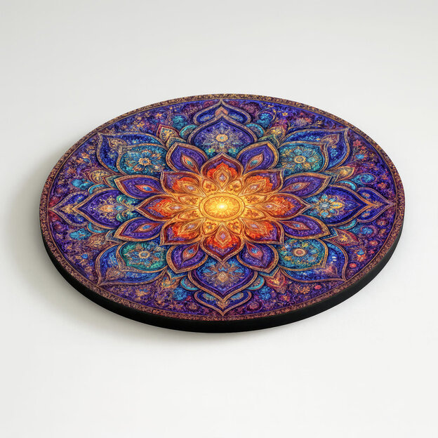 Fából készült kép - Mandala Magic