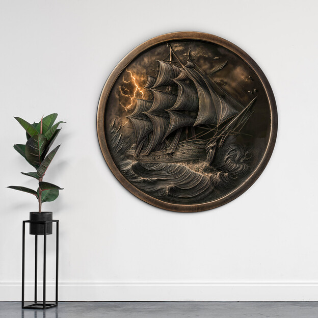 Rustic wall art - Sailboat