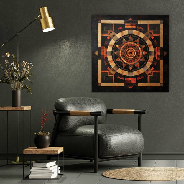 Square Mandala - Kalachakra