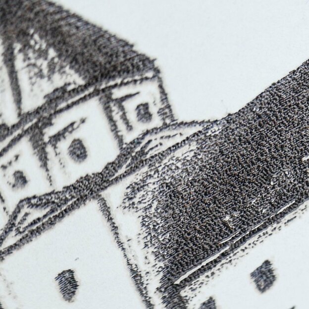 Drevený obraz na stenu - Bratislavský hrad