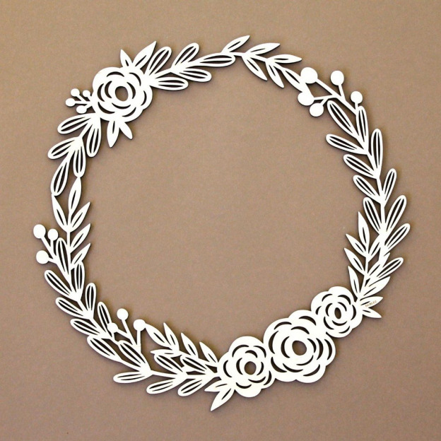 Egész éves fa ajtódísz