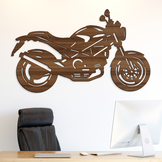 Wooden Motorcycle - Ducati Monster