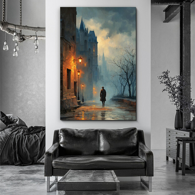 Modern wall art - Night city