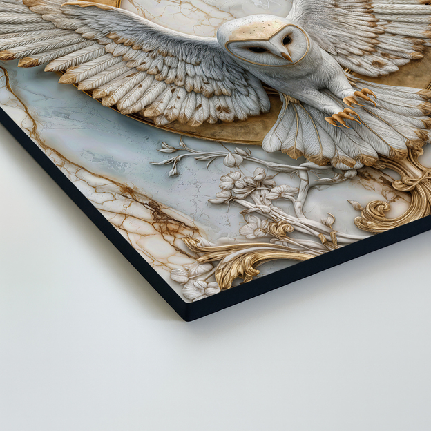 Luxus falikép bagollyal