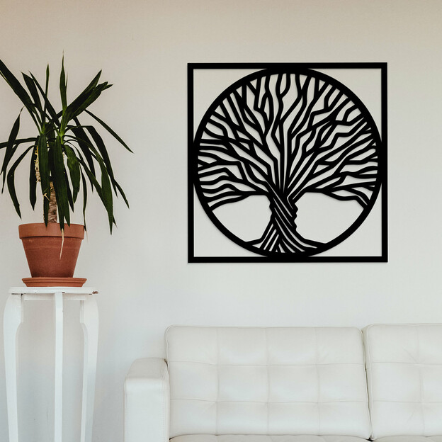 Wooden Tree of Life on the Wall - Fylax