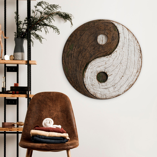 Wooden Wall Art - Yin Yang