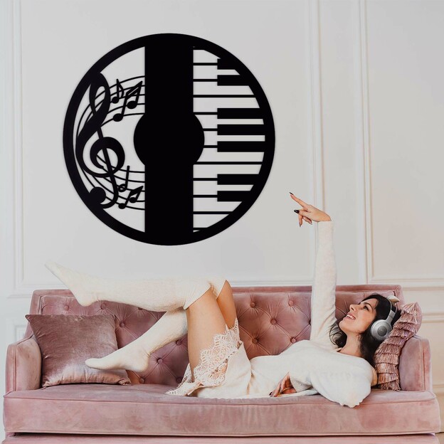 Wooden Wall Art - Notes