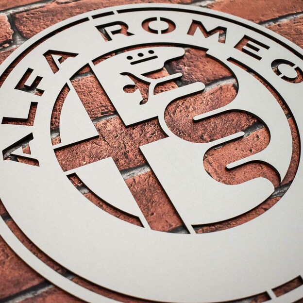 Wooden Wall Art - Alfa Romeo