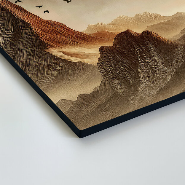 Modern 3-piece painting - Mountains