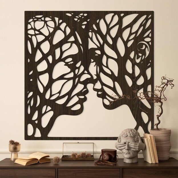 3D Wall Art from Wood - Fusion of Souls