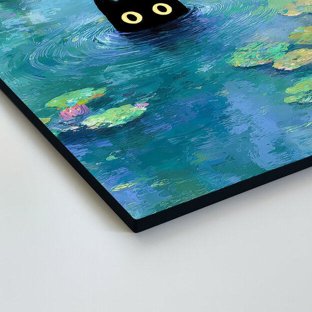 Tablou modern impresionist - Pisică