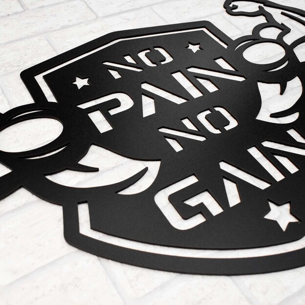 Tablou motivațional - No Pain No Gain