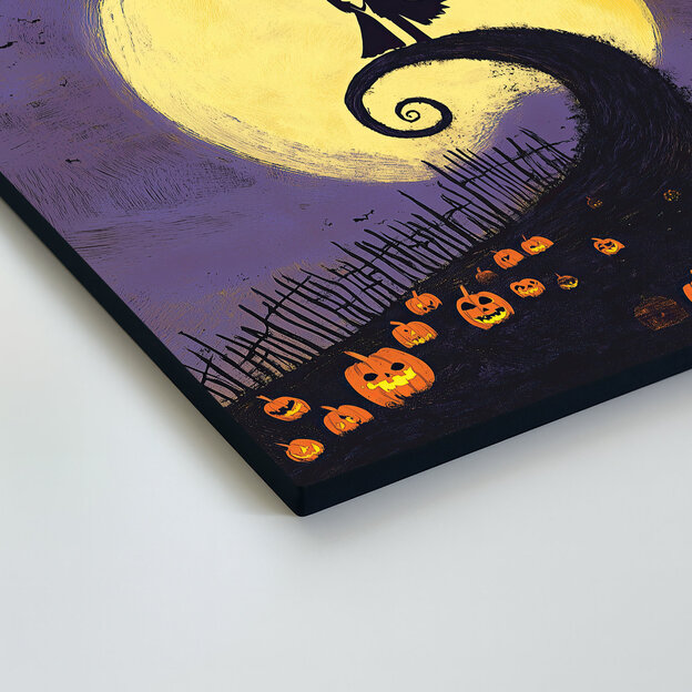 Tablou colorat - Iubire de Halloween
