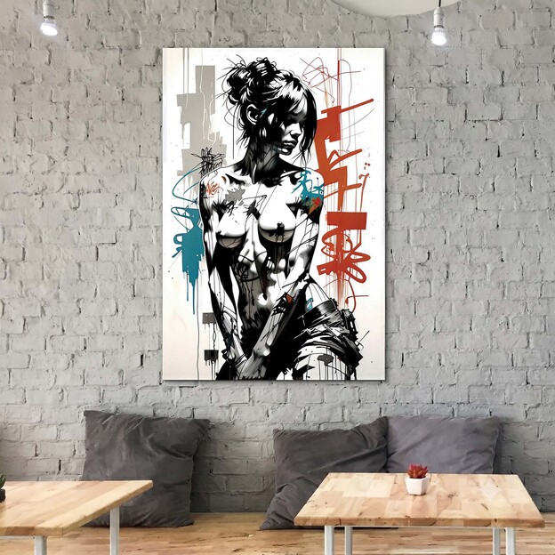 Modern image of a woman's act - Carmen
