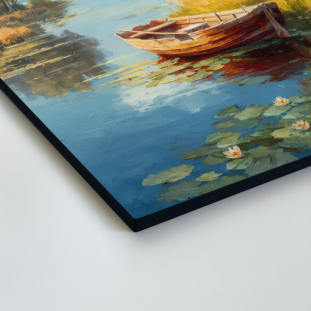 Wooden Wall Art - Boat on the Lake