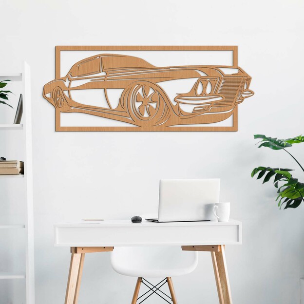 Wooden Wall Art - Chevrolet Impala