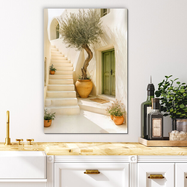 Provencal painting - Olive tree