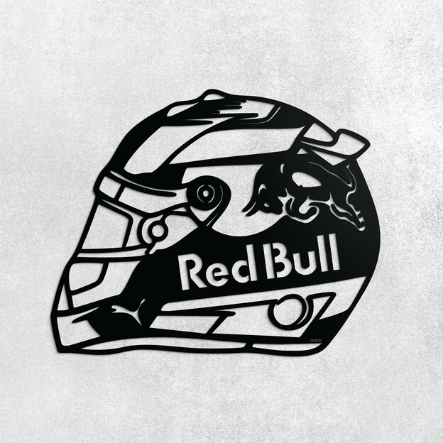 Wooden Wall Art - Motorcycle Helmet