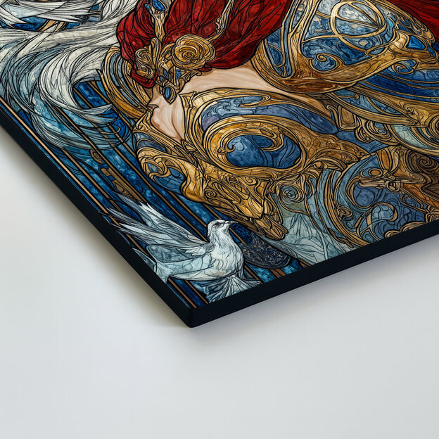 Drevený obraz na stenu - Valkýra