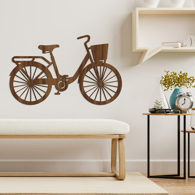 Cut-out Wall Art - Retro Bicycle